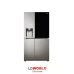 قیمت و خرید یخچال ساید بای ساید 24 فوت ال جی مدل LG X348 رنگ سیلور