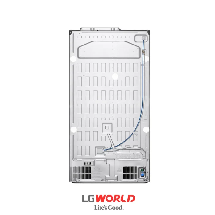 قیمت و خرید یخچال ساید بای ساید 24 فوت ال جی مدل LG X348 رنگ سیلور