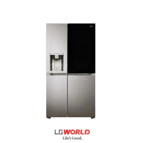 قیمت و خرید یخچال ساید بای ساید 24 فوت ال جی مدل LG X348 رنگ سیلور