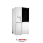 قیمت و خرید یخچال ساید بای ساید 24 فوت ال جی مدل LG X348 رنگ سفید