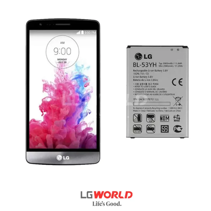 باتری اورجینال موبایل LG G3 باتری اورجینال موبایل LG G3