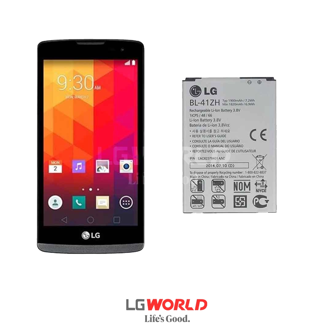 باتری اورجینال گوشی موبایل LG LEON مدل BL-41ZH