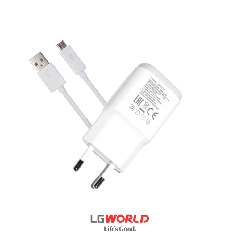 قیمت و خرید شارژر اورجینال ال جی ( کابل Micro USB + آداپتور )