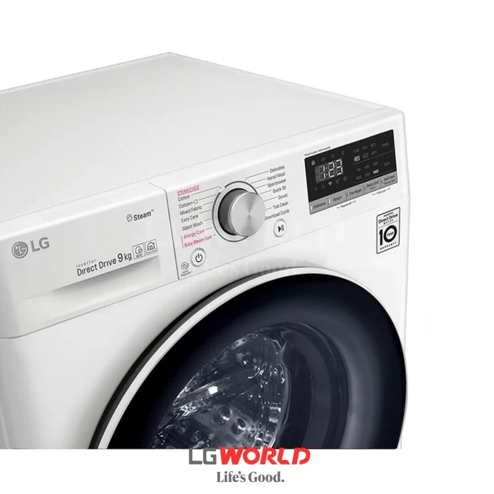 ماشین لباسشویی ال جی مدل LG R5 رنگ سفید