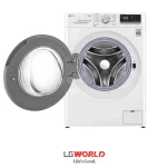 قیمت وخرید ماشین لباسشویی ال جی 10.5 کیلویی مدل LG V5 رنگ سفید بدون خشک کن