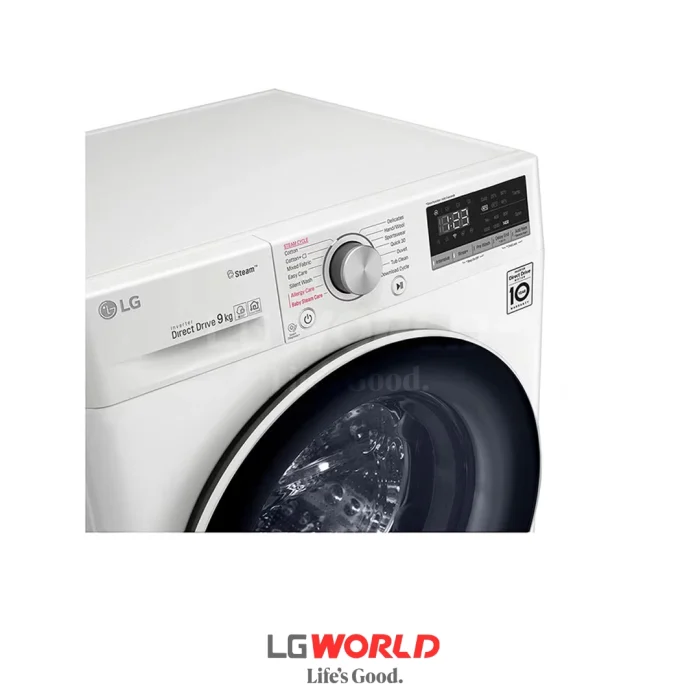 قیمت وخرید ماشین لباسشویی ال جی 10.5 کیلویی مدل LG V5 رنگ سفید بدون خشک کن