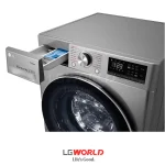 قیمت و خرید ماشین لباسشویی ال جی 10.5 کیلویی مدل LG V5 رنگ سیلور با خشک کن 7 کیلویی