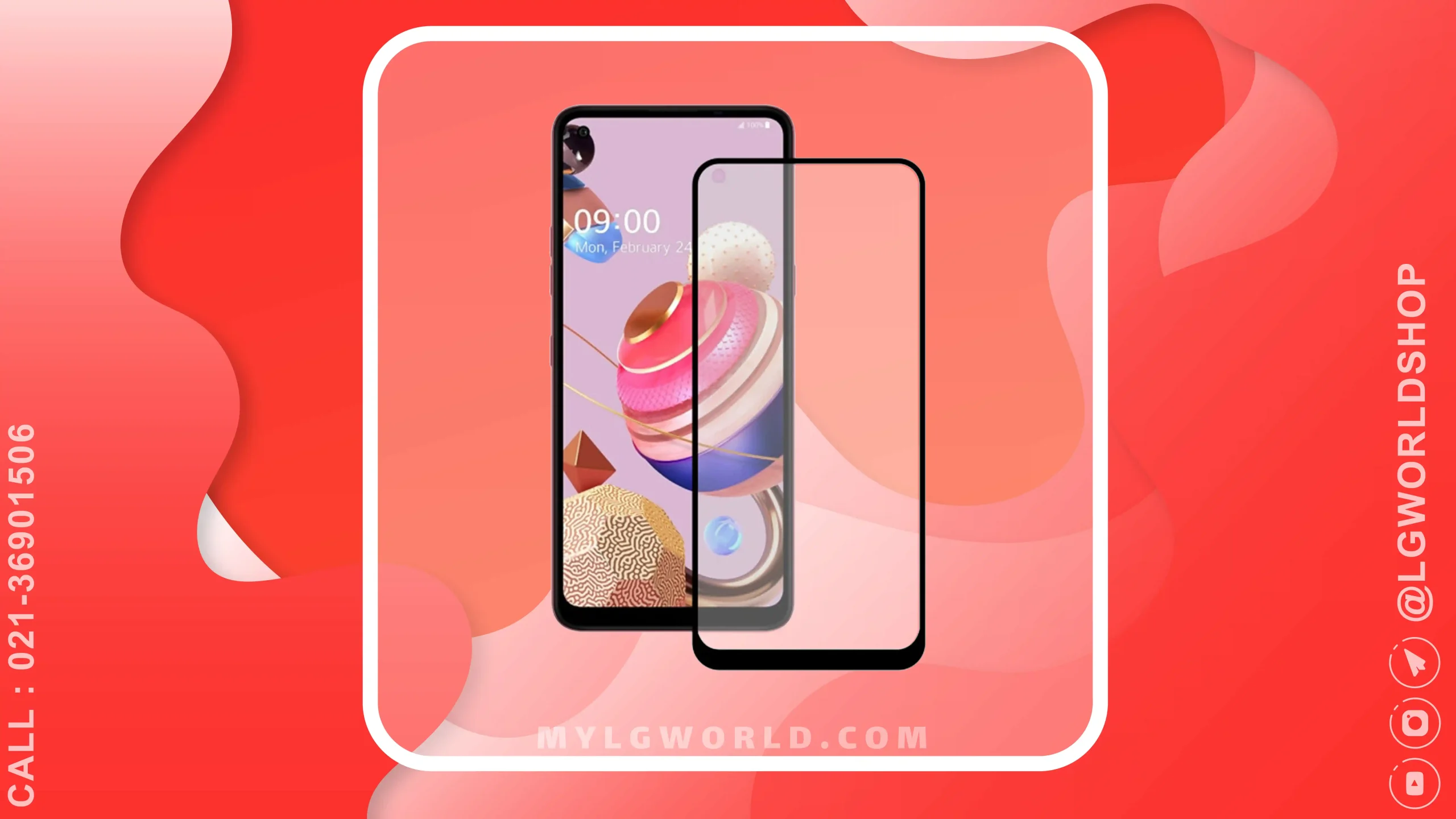 قیمت و خرید گلس سرامیکی فول ال جی K51s