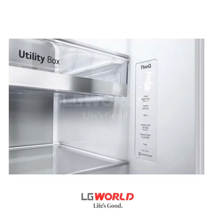 یخچال ساید بای ساید LG X267 سفید