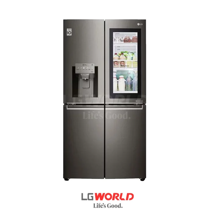 قیمت و خرید یخچال ساید بای ساید 30 فوت ال جی مدل LG X39 رنگ دودی