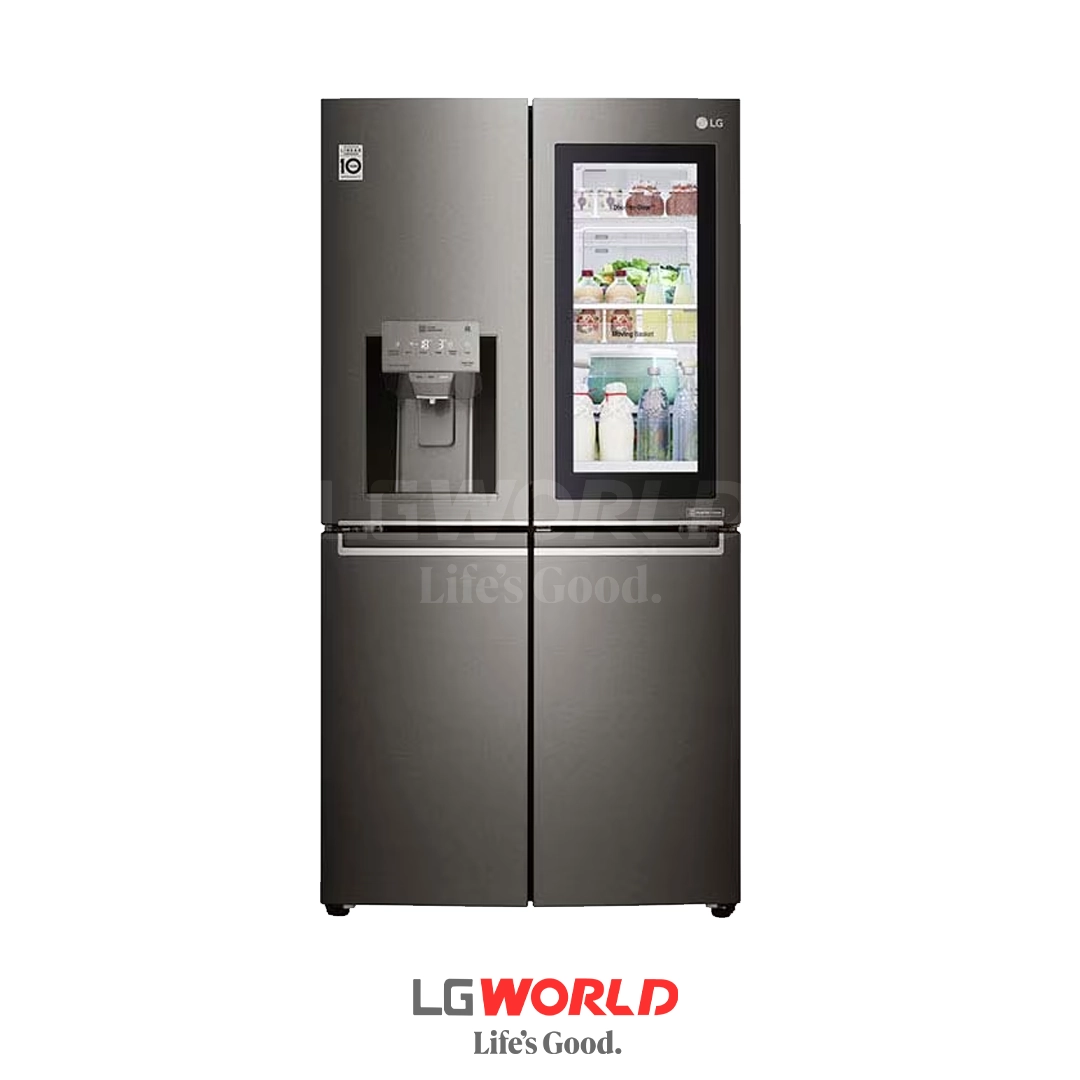 قیمت و خرید یخچال ساید بای ساید 30 فوت ال جی مدل LG X39 رنگ دودی