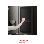 قیمت و خرید یخچال ساید بای ساید 30 فوت ال جی مدل LG X39 رنگ دودی