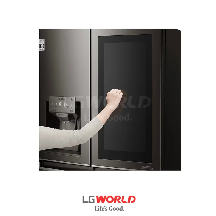 قیمت و خرید یخچال ساید بای ساید 30 فوت ال جی مدل LG X39 رنگ دودی