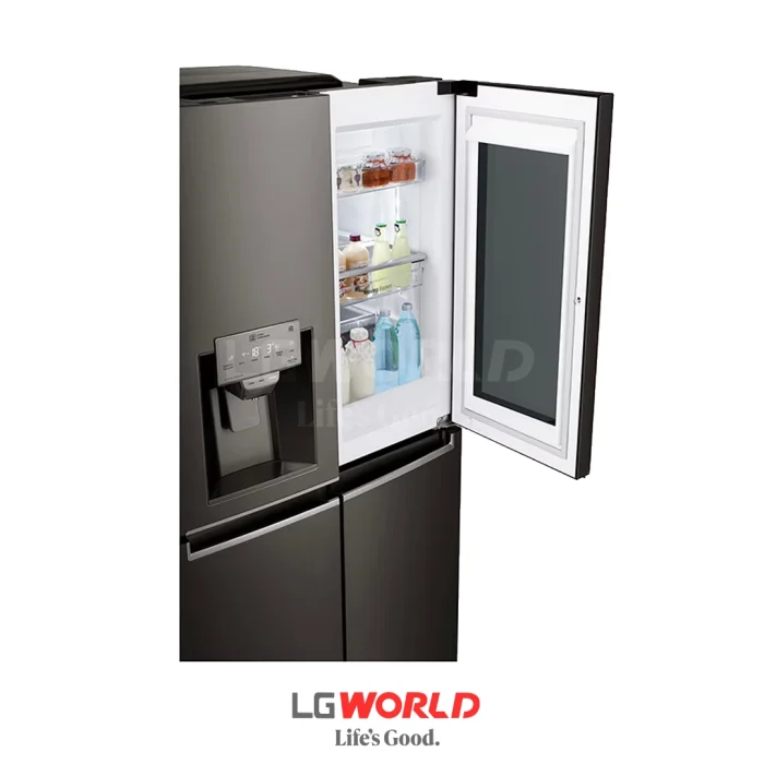 قیمت و خرید یخچال ساید بای ساید 30 فوت ال جی مدل LG X39 رنگ دودی