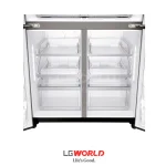 قیمت و خرید یخچال ساید بای ساید 30 فوت ال جی مدل LG X39 رنگ دودی